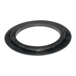 Tesnenie tvarov  35/43x52x1.2/5.5mm do nerez ztky drezovho sifnu, ierna guma