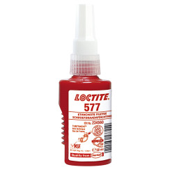 Tesnenie LOCTITE 577 tekut na kovov zvity 50ml harmonika, prevdzkov teplota  od -55C do 150C