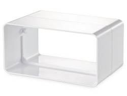 Spojka ploch 90x220mm PVC