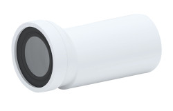 Rra pripojovacia WC excenter 1.5cm d110x250mm hladk s gum. manetou,do potrubia s tesn, PP