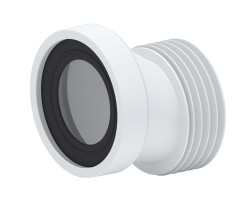 Maneta WC excenter 2cm d110/124mm s gumovou manetou, polypropyln
